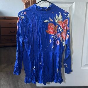 Free People Open Back shirt/Tunic